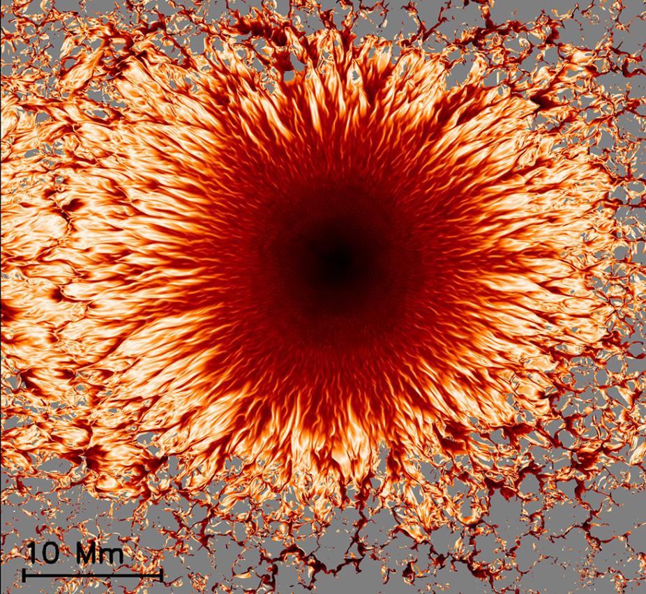 Sunspot simulation