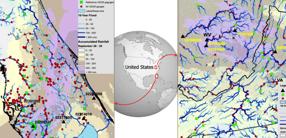 Leveraging a novel hybrid ensemble and optimal interpolation approach for enhanced streamflow and flood prediction