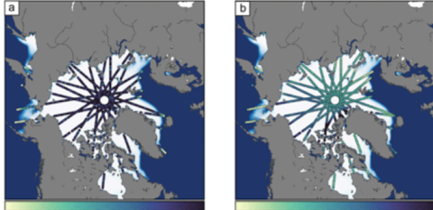 Exploring non-Gaussian sea ice characteristics via observing system simulation experiments
