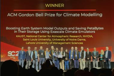 2024 Gordon Bell Prize for Climate Modeling - winning team